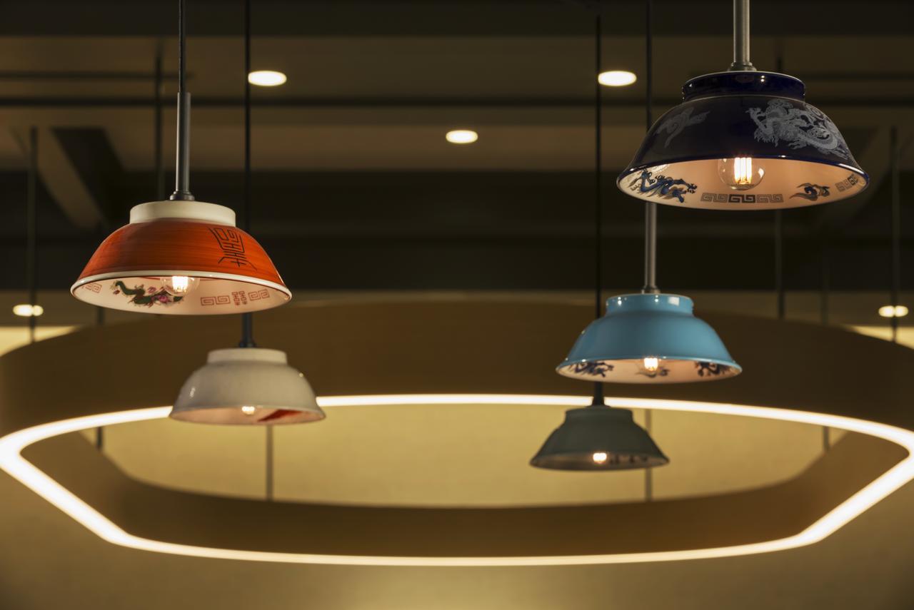 OMO7 Asahikawa by Hoshino Resorts Eksteriør billede 3D rendering of a pendant light