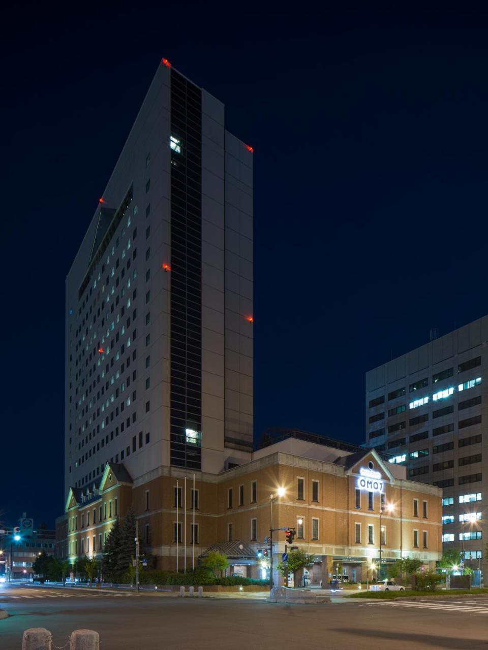 OMO7 Asahikawa by Hoshino Resorts Eksteriør billede The hospital at night